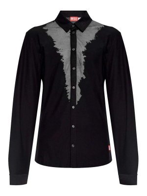 DIESEL: Chaquetas casual - Chaqueta Casual - Negro