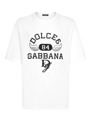 DOLCE & GABBANA: T-shirts - T-Shirt - Blanc