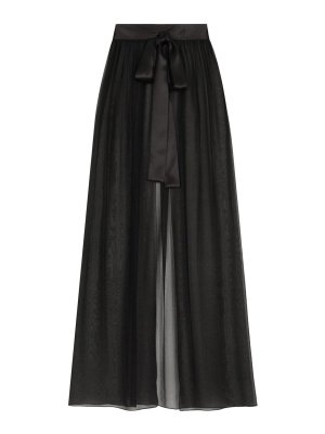 スカート ALESSANDRA RICH Maxi wool skirt Black  FABX3870K4392 Cable knit midi skirt ALESSANDRA RICH Woman Sz. 40 IT