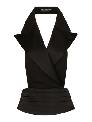 DOLCE & GABBANA: Tops & Tank tops - Black top