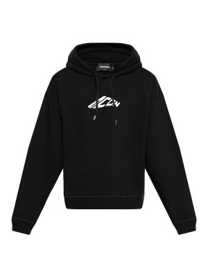 Dsquared2 Logo-Print Sweatshirt - Blue - Men