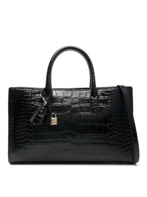 MICHAEL KORS: totes bags - Black bag