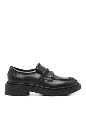 ローファー・オックスフォード MACH & MACH 'Sirene' loafers White/Black PF24S077630CLF Mach & Mach Black Leather Sirene Loafer – LOZURI®
