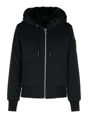 MOOSE KNUCKLES: Sudaderas y suéteres - Sudadera - Negro