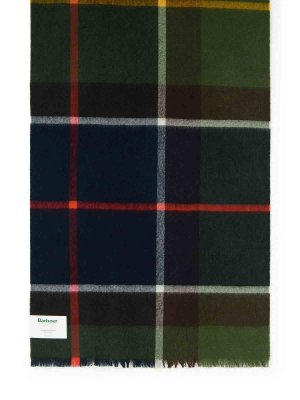 BARBOUR: scarves - Rosefield Multicolor Wool Scarf