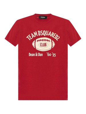 DSQUARED2: Tシャツ - Tシャツ - 赤