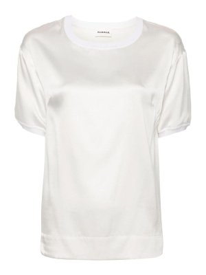BURBERRY ホワイト Tシャツ レディース　XS bua-8017103-02.jpg