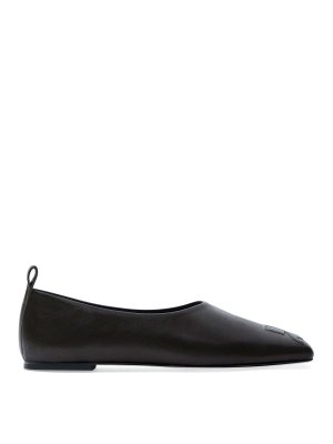 Courreges: Mocasines y Zapatillas - Mocasines - Negro
