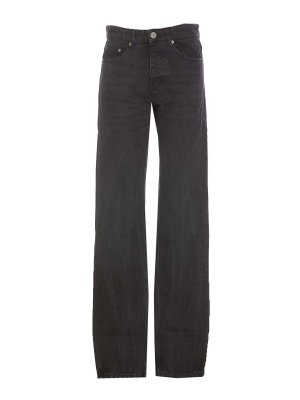 デニム・ジーパン Y/PROJECT 'Hook and Eye' jeans Black  107PA002 Y/project Y Project Hook-and-eye Flared Jeans In Black