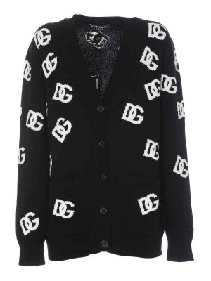 DOLCE & GABBANA: cardigans - Logo Cardigan