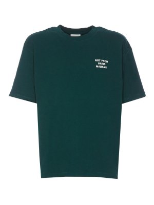 Tシャツ・カットソー FEDELI Men Tops 8UED8014 710 GREEN T-Shirts FEDELI man - Russocapri