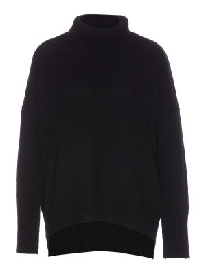 LISA YANG: crew necks - Black Heidi Sweater