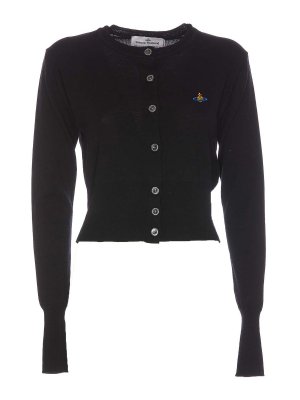 VIVIENNE WESTWOOD: Cardigans - Cardigan - Schwarz
