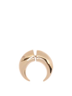 MARINE SERRE: Boucles d'oreille - Boucles D'Oreilles - Bleu Foncé