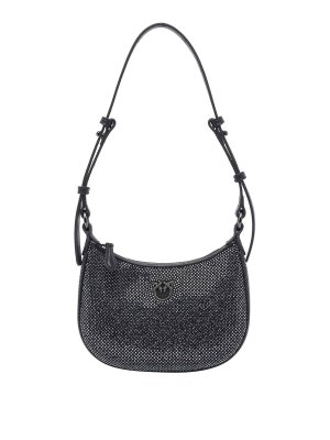 Pinko: cross body bags - Half Moon Baby Shoulder Bag