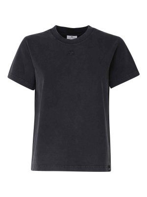 Courreges: Camisetas - Camiseta - Gris