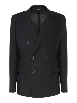 Yohji Yamamoto Single-Breasted Blazer With Strap Detail