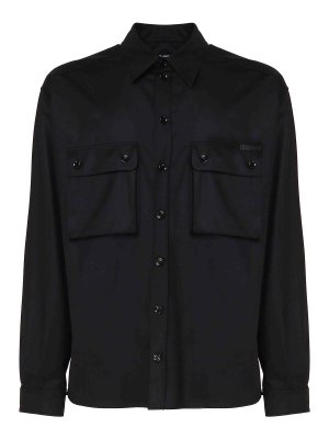 DOLCE & GABBANA: shirts - Virgin Wool Shirt