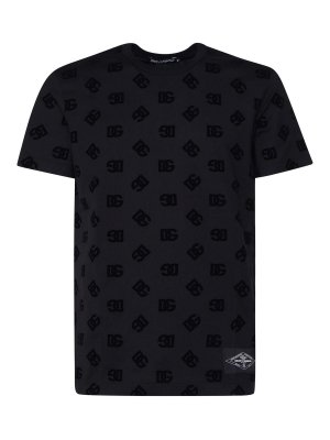 【送料&関税込】Dolce & Gabbana Black T-shirt With Bow O Dolce & Gabbana Men's Cotton T-Shirt (All New In) IFCHIC.COM
