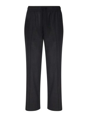 DOLCE & GABBANA: スウェットパンツ - トラックスーツ ボトムス - グレー