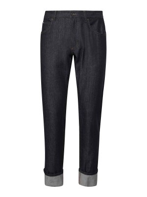 DOLCE & GABBANA: straight leg jeans - Denim Pants