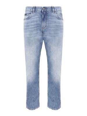 DOLCE & GABBANA: Jeans boot-cut - Jeans Boot-Cut - Lavado Claro