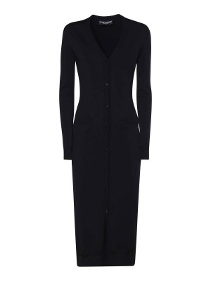 DOLCE & GABBANA: Cardigans - Cardigan - Schwarz