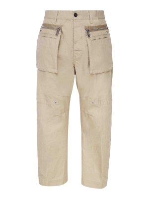 DSQUARED2: pantaloni casual - Pantaloni militari