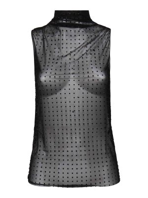 Pinko: Tops & Tank tops - Laruns Rhinestone Knit Top