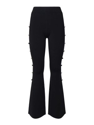 VERSACE JEANS: トラウザーショーツ - ショートパンツ - 黒