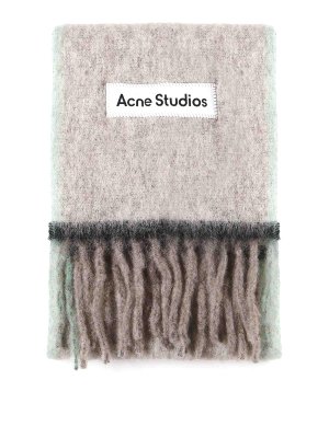 Acne Studios: scarves - Wool Mohair Scarf