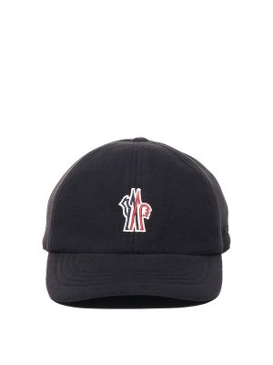 MONCLER: hats & caps - Cotton Baseball Cap
