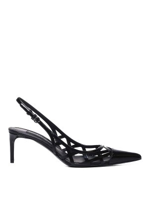 DOLCE & GABBANA: court shoes - Slingback In Patent Calfskin