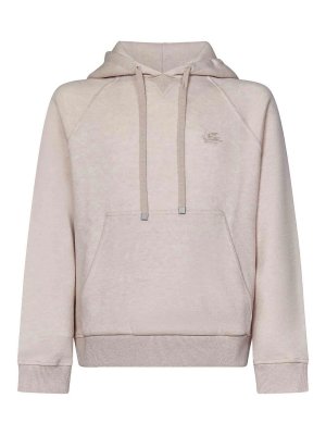パーカー・フーディ ERMENEGILDO ZEGNA Men Hoodies N6MH01830 105 White Zegna - White Silk & Cashmere Blend Hoodie | Mitchell Stores