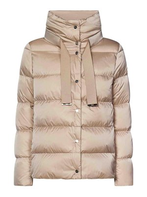 HERNO: padded jackets - Quilted Nylon Down Jacket