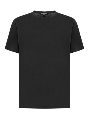 JAMES PERSE: crew necks - Slim-Fit Carbon Cotton Jersey Luxe Lotus Jers