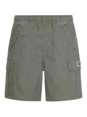 【SATIIIZ】Ben Nonfade Cargo Bermuda Pants Coel Zip Cargo Bermuda Pants - satiiiz