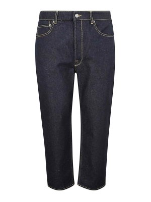 GOLDEN GOOSE: Bootcut - Bootcut Jeans - Dunkelblau