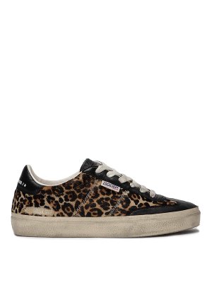 GOLDEN GOOSE: trainers - Leather sneakers