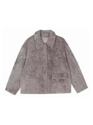 ジャケット [Cecilie Bahnsen]Ubon Jacket Recycled Taffeta Grey Olive Ubon Jacket Olive | Cecilie Bahnsen - vert