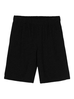 BLUE SKY INN: pantaloni shorts - Pantaloncini in maglia waffle