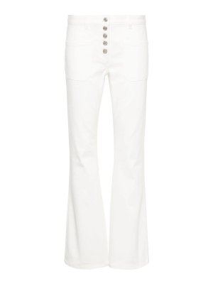 Courreges: カジュアルトラウザー - カジュアルパンツ - 白