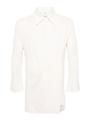 Courreges: abiti al ginocchio - Vestito polo intrecciato