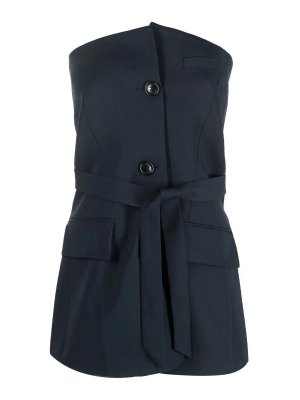 OUR LEGACY: Tops & Débardeurs - Top - Bleu