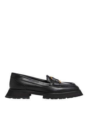 MONCLER: Mocassins & Chaussures bateau - Mocassins - Noir