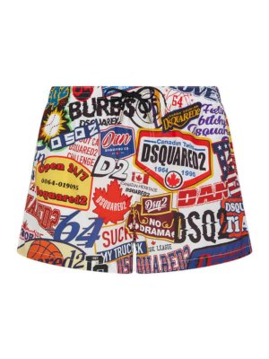DSQUARED2: Swim shorts & swimming trunks - Boxer Midi
