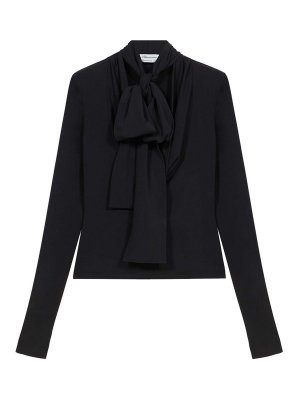 BLUMARINE: blouses - Blusa In Jersey Crepe