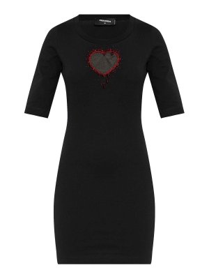 DSQUARED2: knee length dresses - Midi dress