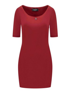 DSQUARED2: knee length dresses - Midi dress