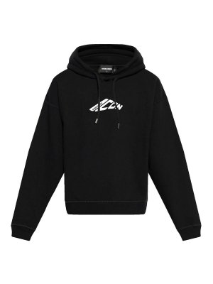 DSQUARED2: Sweatshirts und Pullover - Sweatshirt - Schwarz